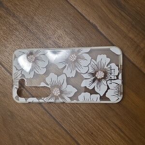 Kate Spade-New York- Case for Samsung Galaxy S23 - Clear/Flowers